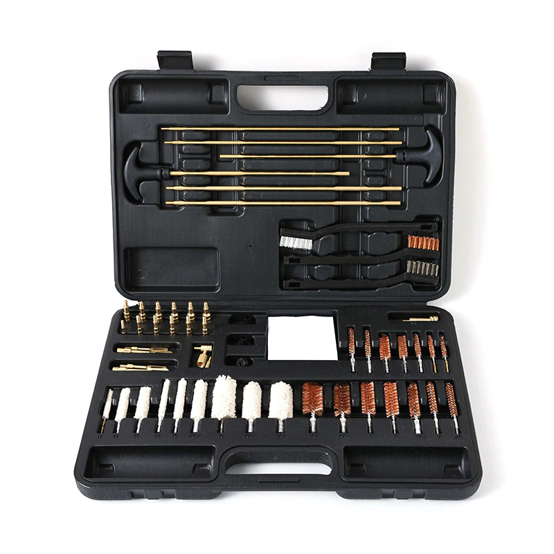 Kit de limpieza y mantenimiento de armas de 58 piezas