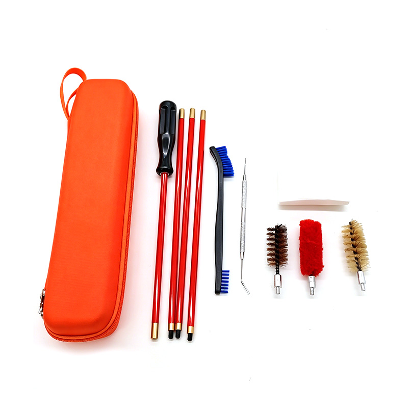 Cepillo y kit de herramientas para limpieza de armas